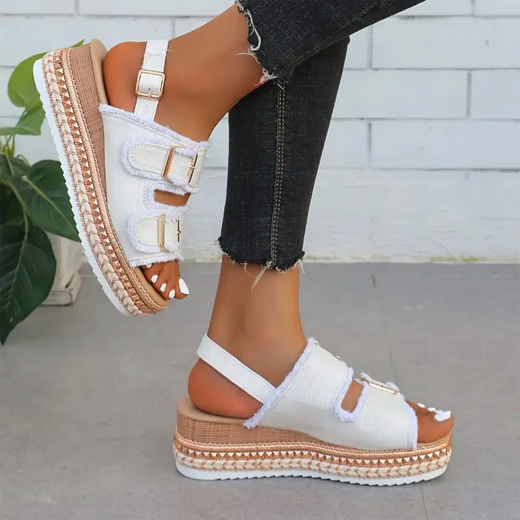 SARAH™ | Denim Platforms
