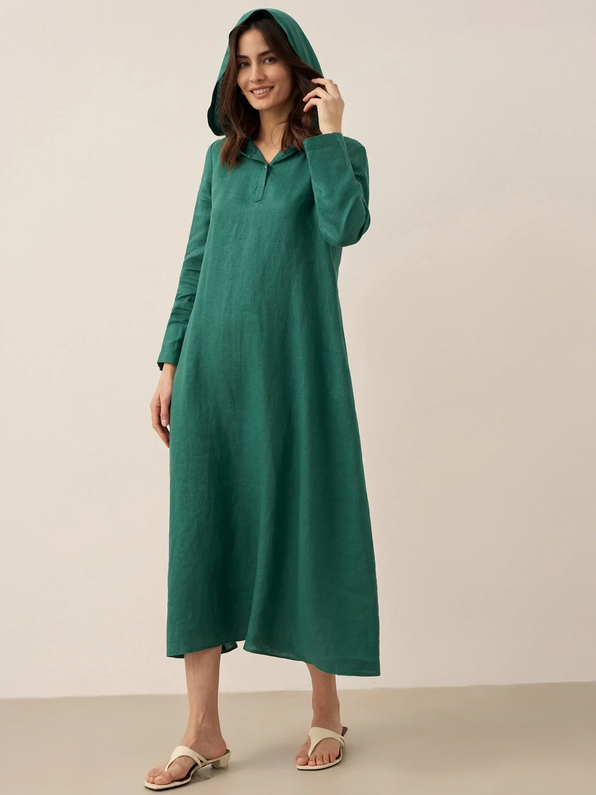 TATIANA™ | Hooded Maxi Dress