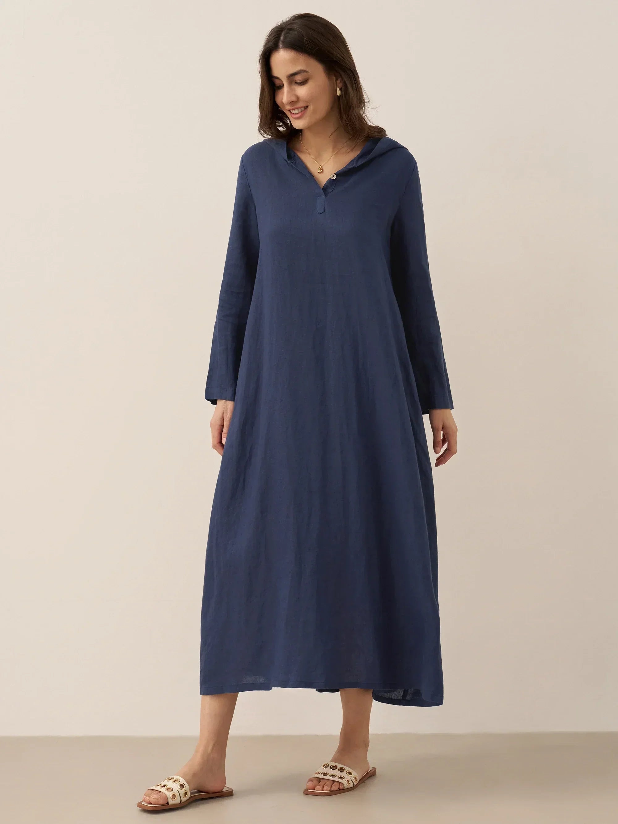 TATIANA™ | Hooded Maxi Dress
