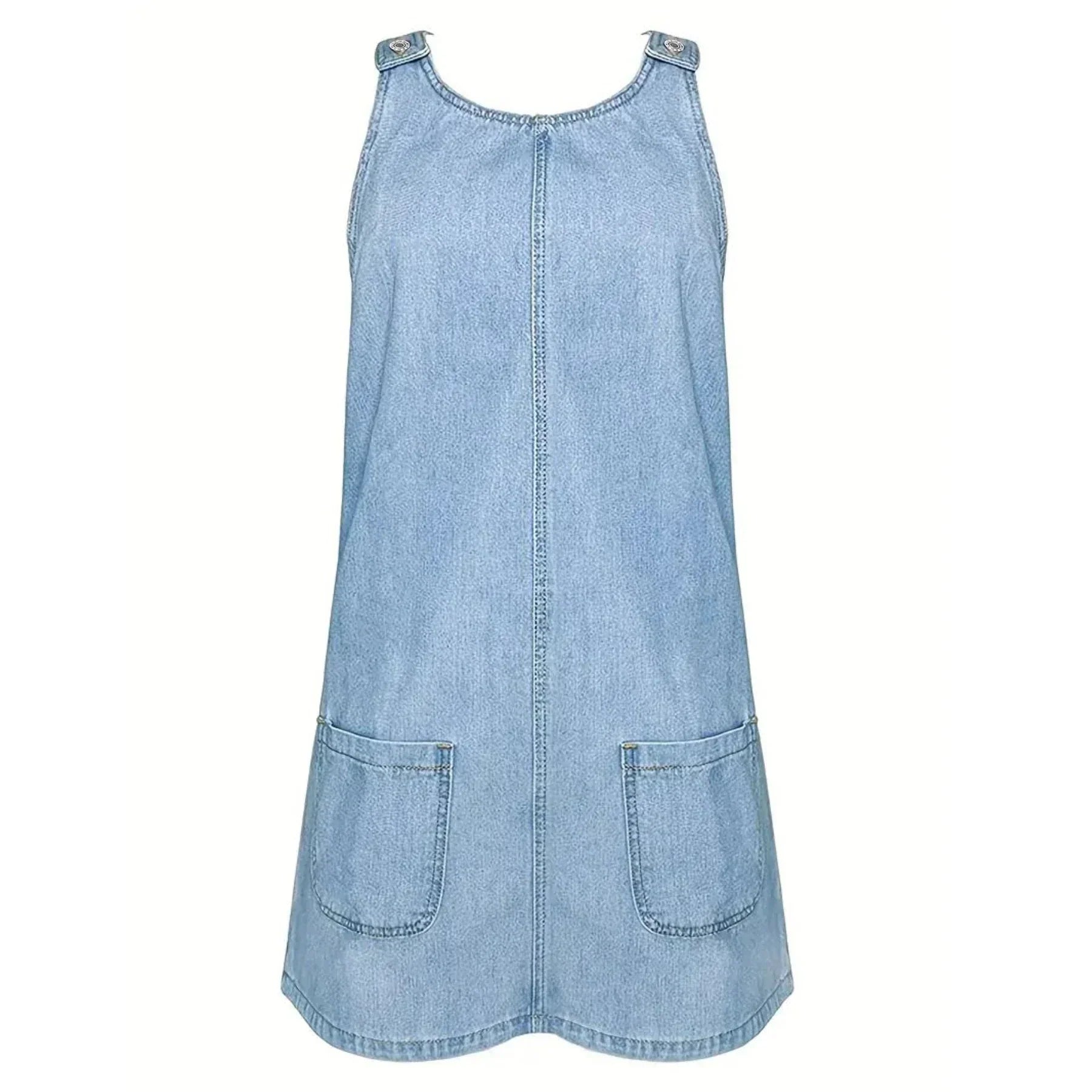 BLYTHE™ | Denim Pinafore Dress