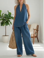 MICHELLE™ | Denim Two-Piece